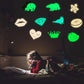 Susihi Glow In The Dark Stickers For Water Bottles Stickers For Kids Glow In The Dark Wall Stickers Vinyl Waterproof Stickers Pa