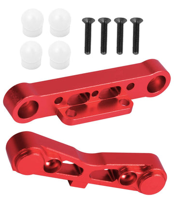 ARRCat Aluminum Rear Lower Arm Suspension Mount Set Upgrades Part for Arrma 6S 1/8 Typhon Kraton Notorious 6S,Felony Infraction 