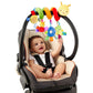 ifundom Car Seat Toys, Toys for Car Seat Crib Mobile Bed Around Rattle Bell Cartoon Insect Stroller Hanging Stuffed Wrap Spiral 