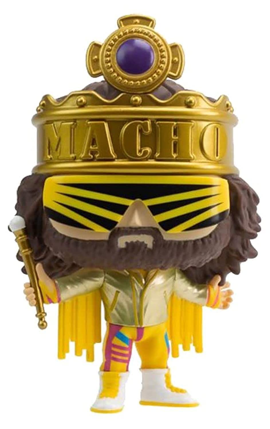 Wwe King Macho Man Metallic Pop! Vinyl Figure - Entertainment Earth Exclusive