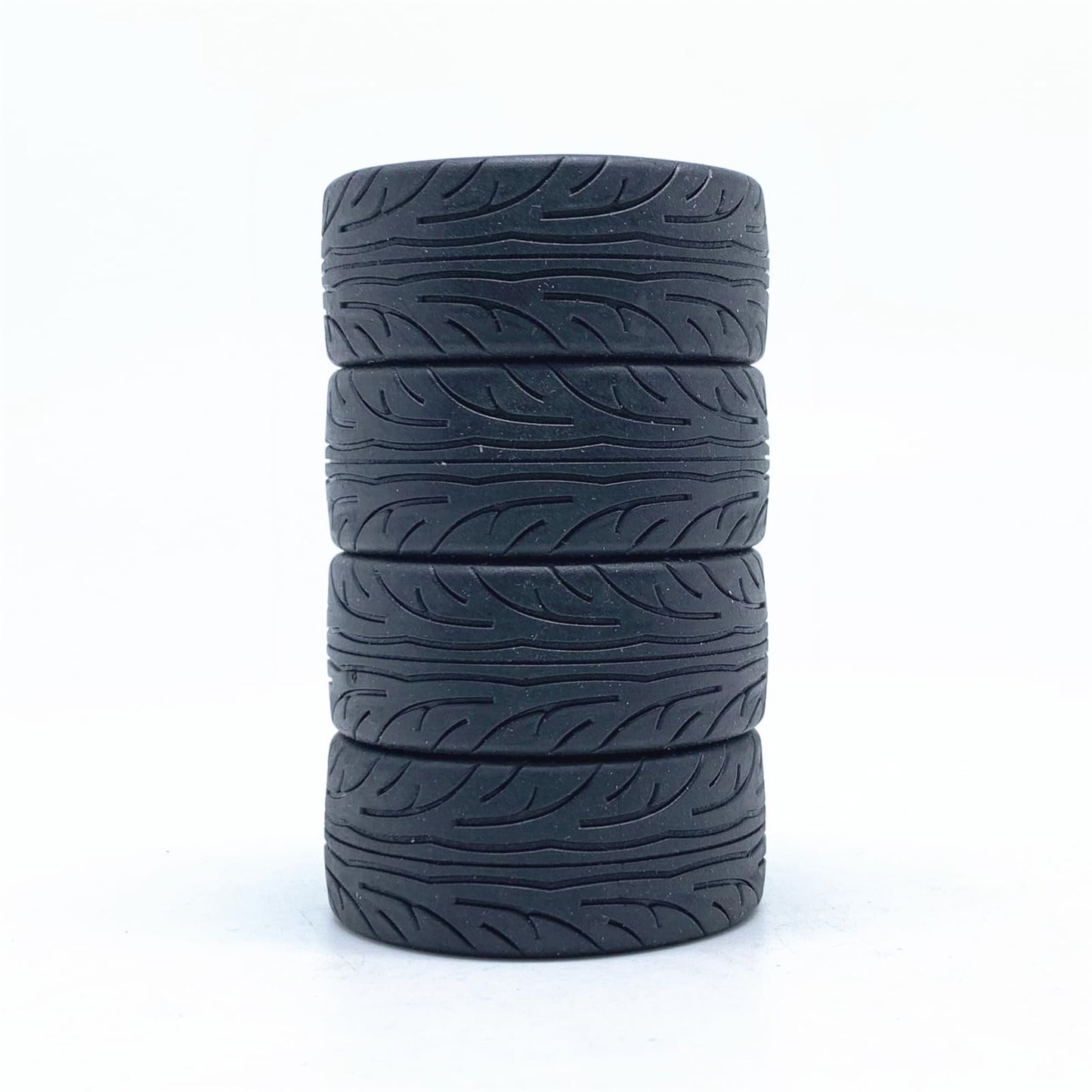 KingVal Replacement 4PCS Tire Wheel RC Spare Parts Compatible with JJRC Q117-E Q117-F Q117-G RC Car