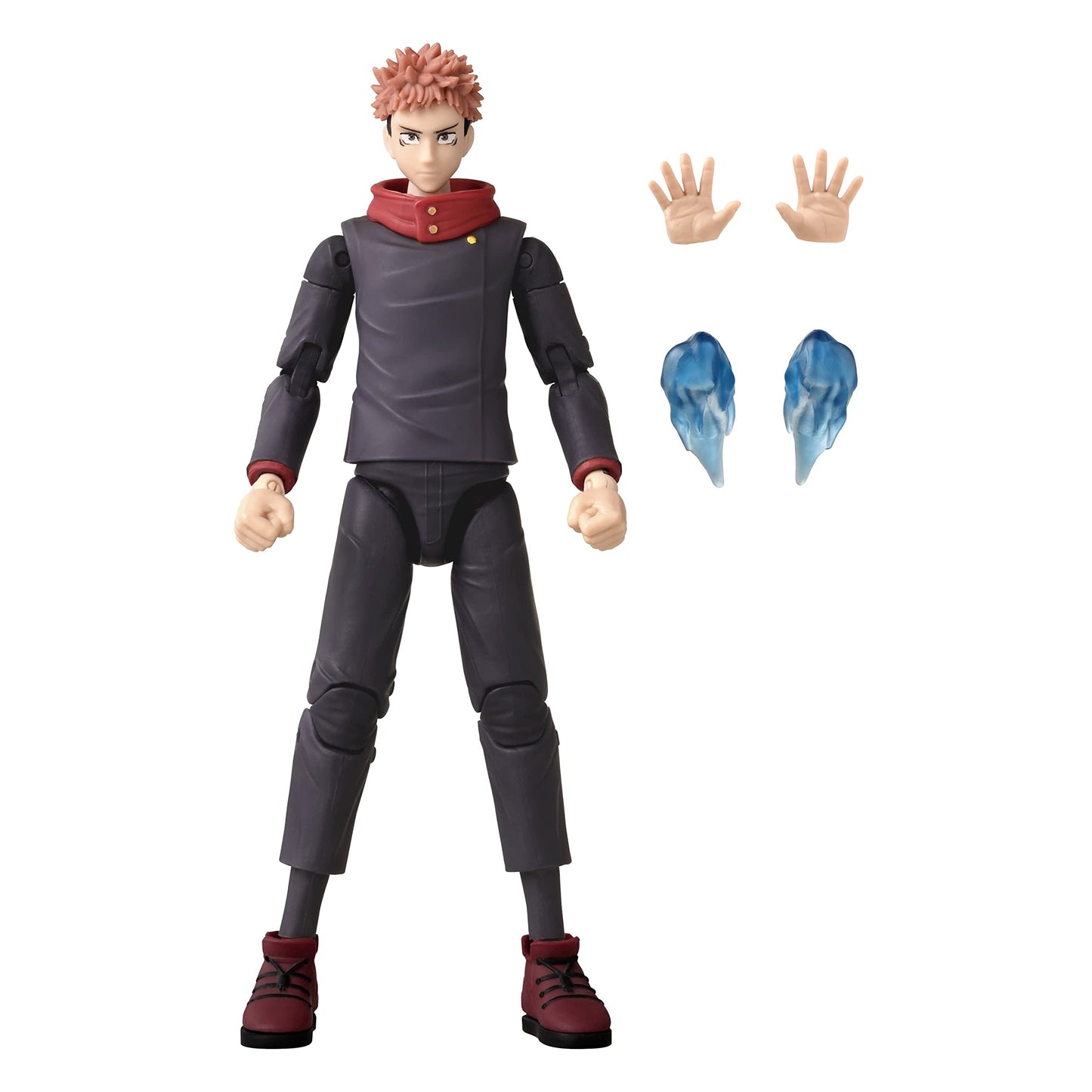 ANIME HEROES Jujutsu Kaisen Yuji Itadori Action Figure - 6.5 Inch PVC Collectible