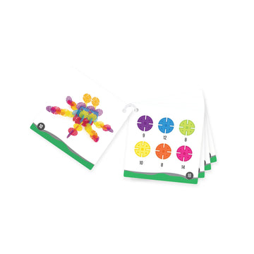 Guidecraft Interlox Discs - 96 Piece Set: Kids Stem Learning And Construction Toy, Creative And Educational Building Set For Tod
