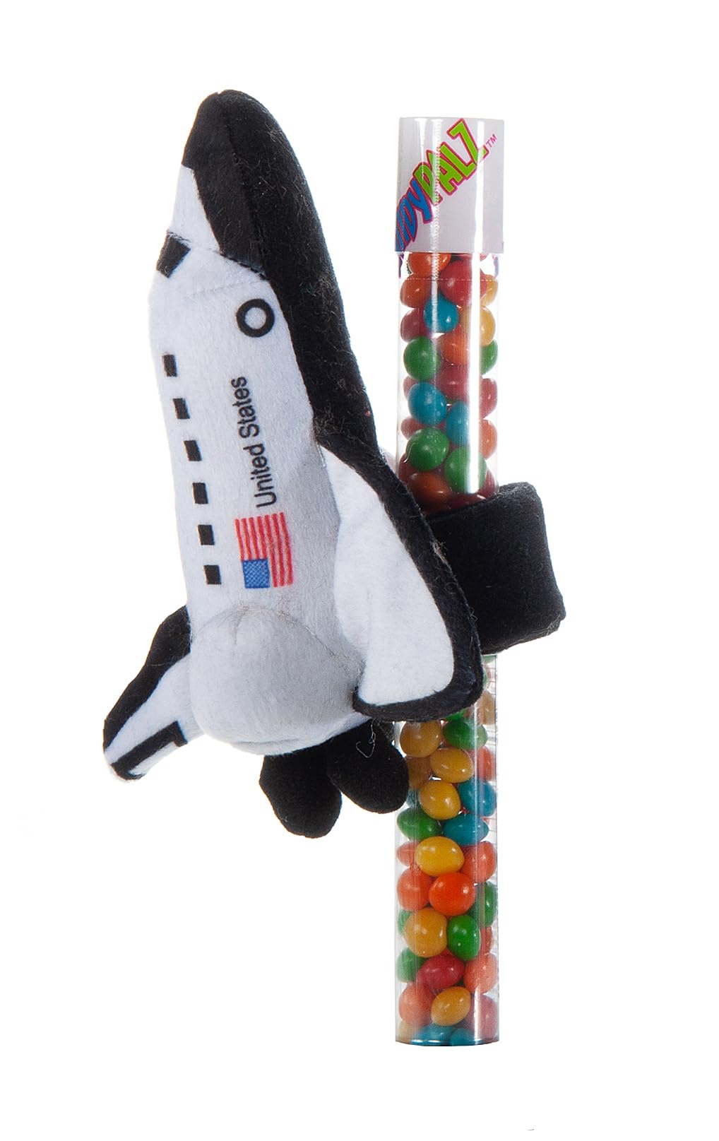 The Petting Zoo Space Shuttle Stuffed Animal Plushie Slap Bracelet, Gifts For Kids, Candypalz, Zoologee Spacer Shuttle Plush Toy