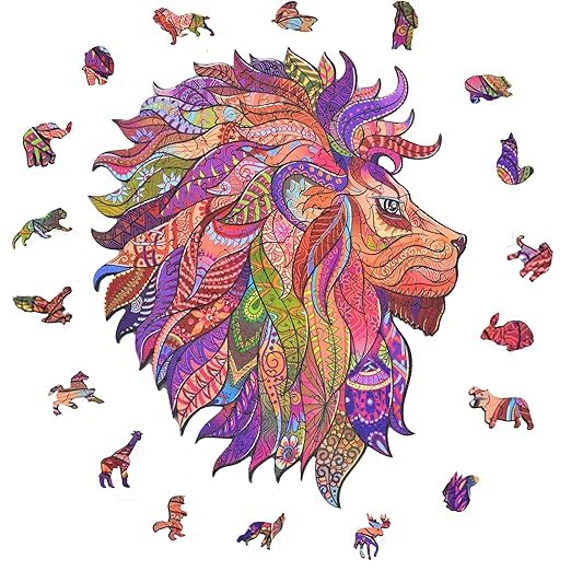 Unique Shape Jigsaw Wooden Puzzle