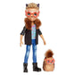 Enchantimals Ciesta Cat Doll With Climber Figure, 6-Inch Small Doll With Removable Shirt & Accessories