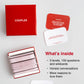 WE'RE NOT REALLY STRANGERS Couples Edition Card Game - 150 Questions, Fun Party Game for Adults, Red, Model WNRS-112