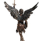 16.5 Inch Archangel - Saint Raguel Cold Cast Bronze Figurine