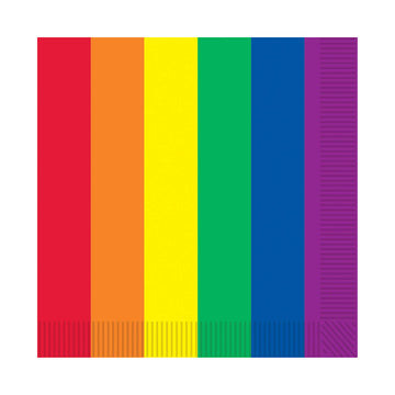 Rainbow Luncheon Napkins
