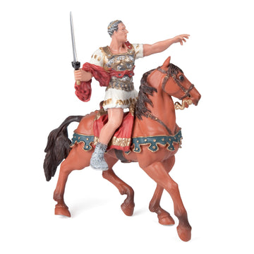 Papo -Hand-Painted - Figurine -Historicals -Caesar'S Horse -39805 - Collectible - For Children - Suitable For Boys And Girls - From 3 Years Old