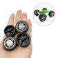 10Pcs Toy Car Wheels 32Mm Rubber Tire Wheels With Metal Shaft For Rc Car Truck Diy Model Toy Wheel Replacement Accessories (2.5X