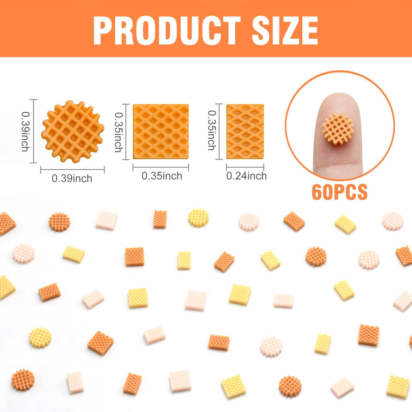 100 Pieces Mini Cookies For Dollhouse Miniatures Mini Food For Crafts Tiny Resin Things For Dollhouse Mini Kitchen Micro Landsca