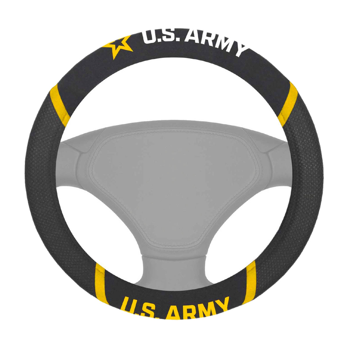 FANMATS 15692 Army Steering Wheel Cover