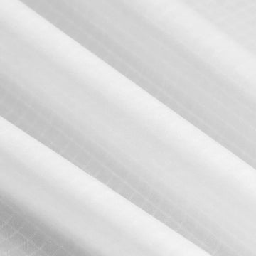 9Km Dwlife Nylon Ripstop Fabric, White 60X196 Inch, 40D Waterproof, Lightweight, Windproof, Bulk Fabric For Kite, Tent, Flag, Ba