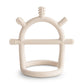 mushie Silicone Baby No-Drop Sensory Teether Toy (Shifting Sand)