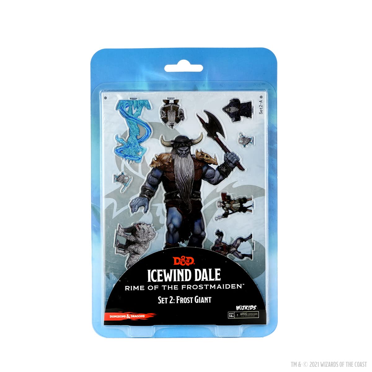 Wizkids D&D Idols Of The Realms: Icewind Dale Rime Of The Frostmaiden - Frost Giant - 2D Set