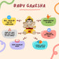PandaS Box Mantra Chanting Baby Ganesha (28 Cm) | Musical Soft Plush Toy | Best Gift For Infants, Toddlers & Babies