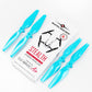 Master Airscrew Stealth Propellers for DJI Mavic Air - 4 Pcs, Blue, Plastic, Model MA.MC05333SL4