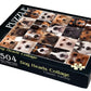 CVPuzzles Dog Heads Collage Jigsaw Puzzle - 504 Pieces, Cardboard, 16" x 20", Model 5558312