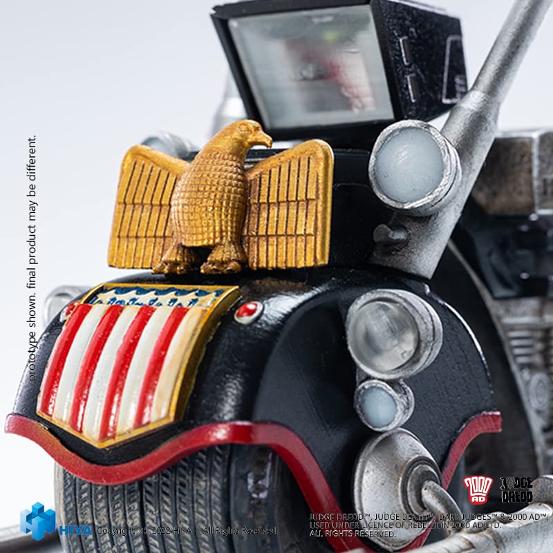 Hiya Toys Judge Dredd: Judge Anderson & Lawmaster Mk Ii Px 1:18 Exquisite Action Figure Set