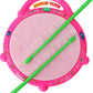 Musical Flash Drum With 3D Lights Music For 2 3 4 Year Kid Boy Girl,Musical Flash Drum With 3D Lights Music Toy For Kids/Girl/Bo