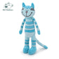 Mr Vivicare 13'' Blue Huggable Standing Cat Stuffed Animals Plush Toy,Stuffed Cat Plush Toys For Girls,Cat Toys For Kids,Great G