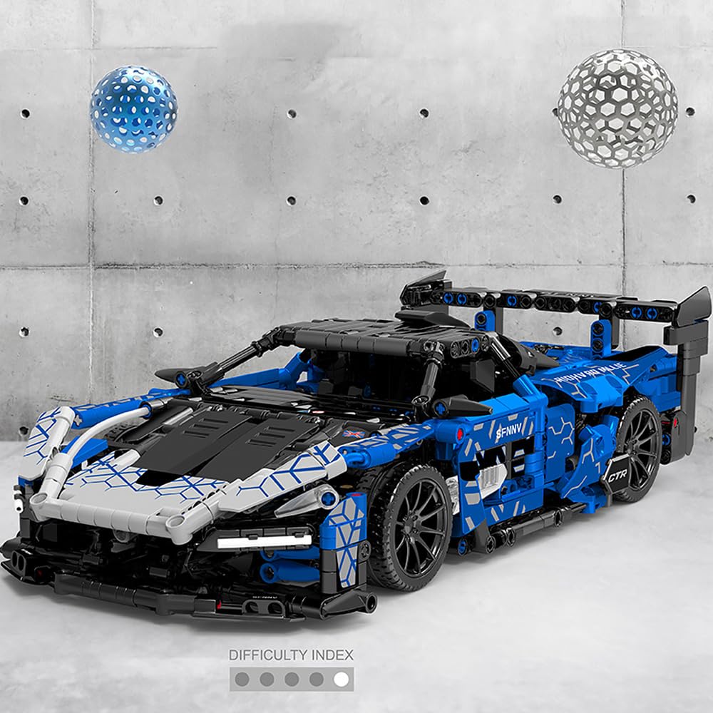 Mesiondy Sports Car Building Blocks Toys Adults Kits