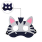 Jtnohx Felt Animal Masks, 10 Pcs Halloween Mask, Animal Costume For Birthday Party Supplies (Zebra Mask)