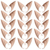 Yanzhan 15 Pair Fairy Pixie Elf Ears For Cosplay Halloween Christmas Any Themed Party - Natural Complexion, Long Style