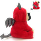 JoyAmigo Adorable Pug Stuffed Animal Dressed in a Devil Costume Plush Soft Puppy Dog with Demon Outfit for Kids or Pug Lovers Great  Party Nursery Decors