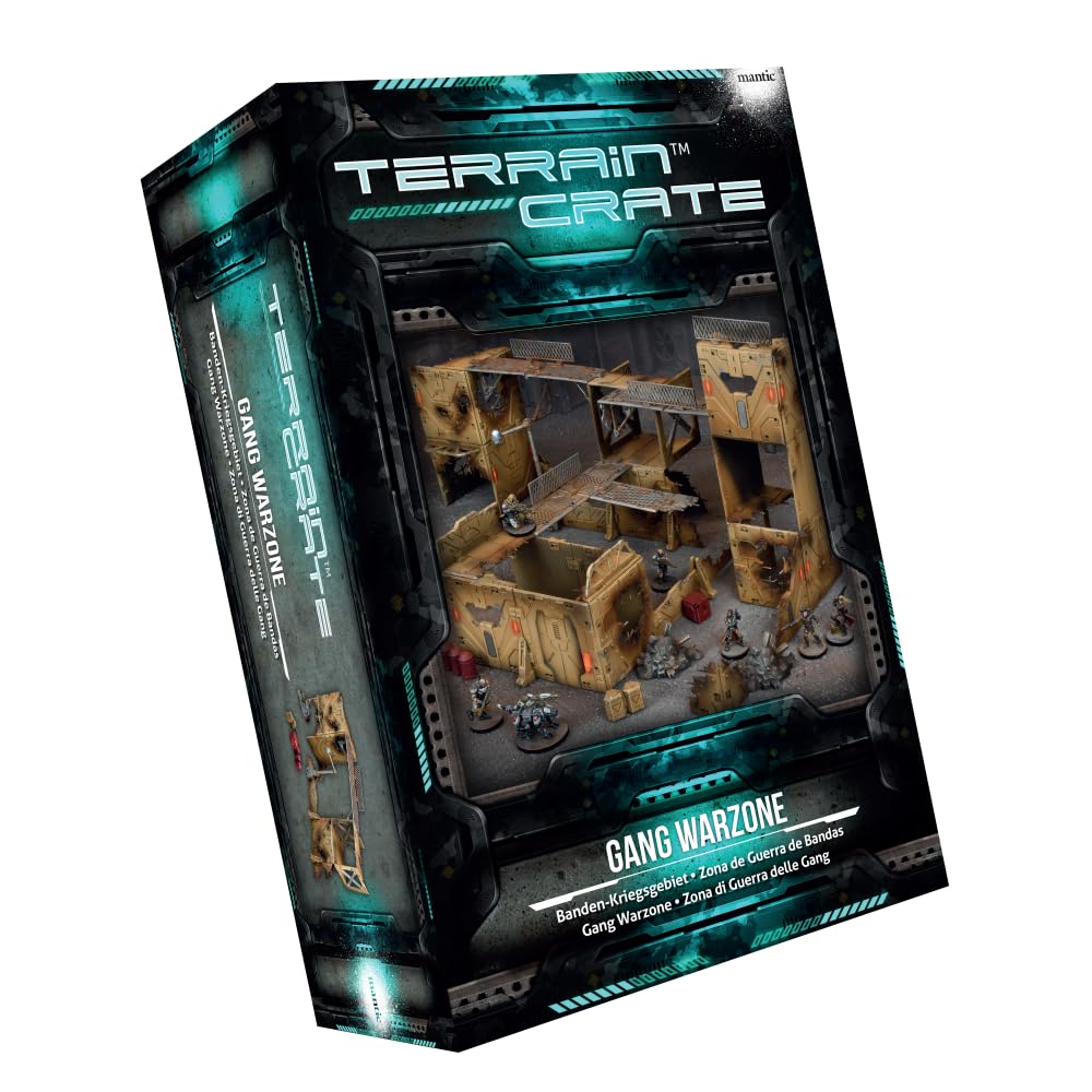 mantic Games, Miniature Game, Terrain Crate: Gang Warzone