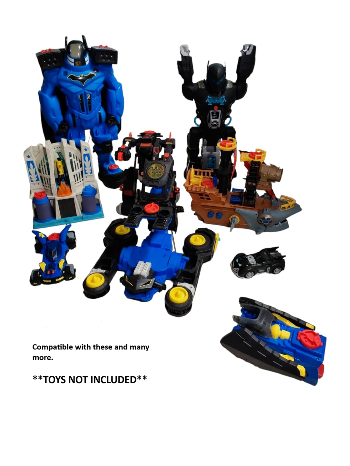 Replacement Discs Projectiles Missiles Bullets For Fisher Price Imaginext Dc Super Friends (Yellow 10 Discs)