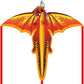 SNJOYFUL Dragon Kite for Kids & Adults, 55'' Beach Kite Easy to Fly, Huge Kites for Kids Ages 4-8 for Beginners, with 328ft Stri