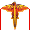 SNJOYFUL Dragon Kite for Kids & Adults, 55'' Beach Kite Easy to Fly, Huge Kites for Kids Ages 4-8 for Beginners, with 328ft Stri