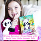 Life Is A Doodle Girls Diary With Lock And Key - Panda Diary For Girls Excellent Gratitude & Prayer Daily Journal For Girls With Lock - Our Kids Journal For Girls Created For Self-Expression