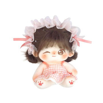 Calembou Plush Doll, 20Cm Cute Cotton Doll With Skeleton, Anime Plushies Soft Stuffed Dress Up Doll, Kawaii Plush Toys Rag Dolls With Doll Clothes Birthday Gift For Girls (Doll&Clothes-Winkii)