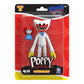 Poppy Playtime - White Huggy Wuggy Action Figure (5  Tall Posable Figure  Series 2)-Like New