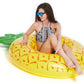 Luxy Float Giant Inflatable Pineapple Pool Float - Large Yellow PVC, Model TY15129815 for Adults & Kids