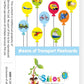 Playwayshop | Means Of Transport Flash Cards For Kids | Action Learning Cards | 30 Laminated & Reusable Cards | Childhood Educat
