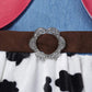 Lmyove Cowgirl Halloween Costume (Large, Pink)