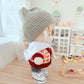 Niannyyhouse Sweater Suit 4-Piece Set Dress Up Hat Jeans Hoodie 7.8In(20Cm) Plush Doll Clothes Accessories