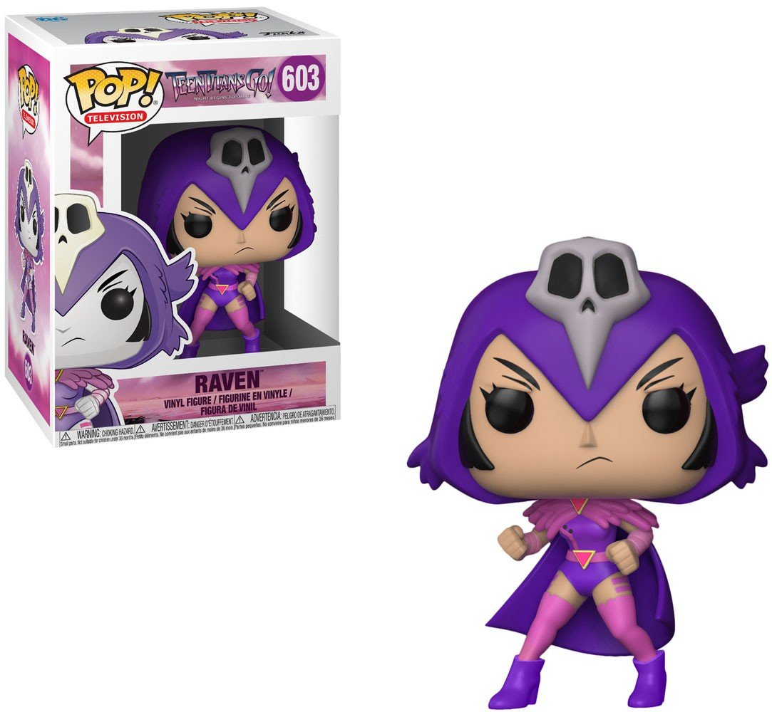 Funko Pop Tv: Teen Titans Go! The Night Begins To Shine - Raven Collectible Figure