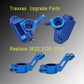 BingHFobbyHuo RC Alloy Caster Block&Steering Blocks&Rear Stub Axle Carriers for Traxxas 1/10 2WD Slash, Stampede, Rustler, Nitro