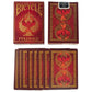 Bicycle Fyrebird Playing Cards Red