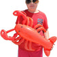 Large 20'' Red Blow-Up Inflatable Lobster Pool Toy Luau Nautical Clam Bake Beach Hawaii Key West Theme Party Decoration (1 Pack)