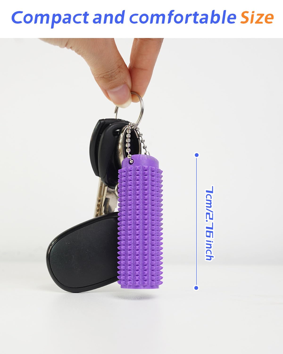 Little Ouchies Pain Fidget Toys For Adults, Spiky Sensory Anxiety Relief Stimming Tools, Pocket Stress Fidget Keychain With Spik