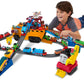 Thomas & Friends Super Cruiser 2-in-1 Track Set with TrackMaster & MINIS, Large, Multi Color, Model GDV38, Wooden Material