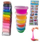 Fete Propz Kids Favorite MultiTexture Clay And Slime Duo Set For Kids | Diy Slime With Clay Playset Stretch, Mold And Create(6 