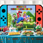 Ericbackdrop Super Mario Birthday Party Backdrop 5x3 ft Plastic FBB-LF-415