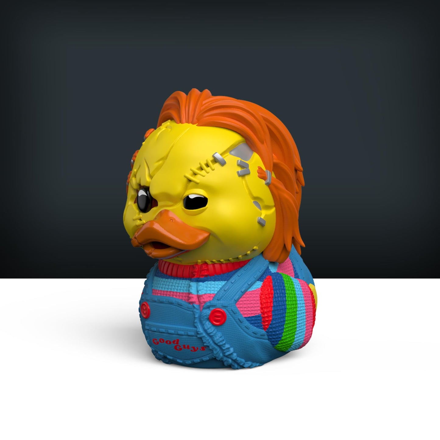 TUBBZ Mini Horror Chucky Cosplaying Rubber Duck Vinyl Figure - Chucky (Mini) - Polyvinyl Chloride - Model NS4909